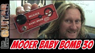 Video thumbnail for Mooer Baby Bomb 30 Review - 30 Watt Class D Guitar Poweramp by Dave Barlow