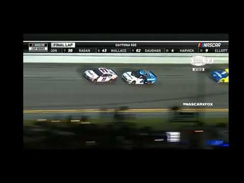 Final de infarto en la Daytona 500 del  2020
