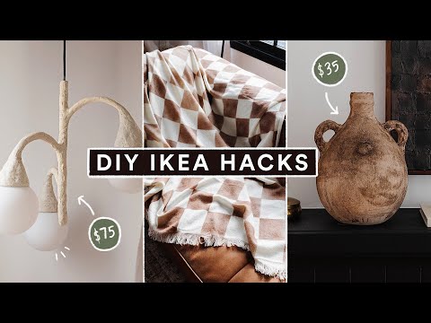 DIY IKEA HACKS - High End & Budget Friendly Decor Hacks (Postmodern Style)