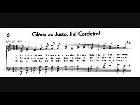 Hinário 5 CCB - Hino 006 - Glória ao Justo, fiel Cordeiro! - Strings - Teclado Yamaha PSR S670