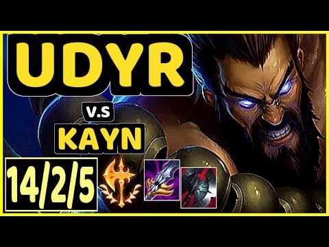 ARIBO (UDYR) vs KAYN - 14/2/5 KDA JUNGLE CHALLENGER GAMEPLAY - EUW