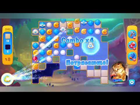 Fishdom 2022, no Boosters,   2142  level  -  прохождение без бустеров,   2142  уровень.