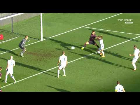 UEFA Conference League. E. Koulouris goal (Pogon 1:1 Linfield)