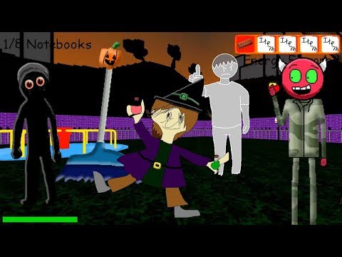 DemonYT2020's Halloween Party - Baldi's Basics Full Game Early Demo Mod