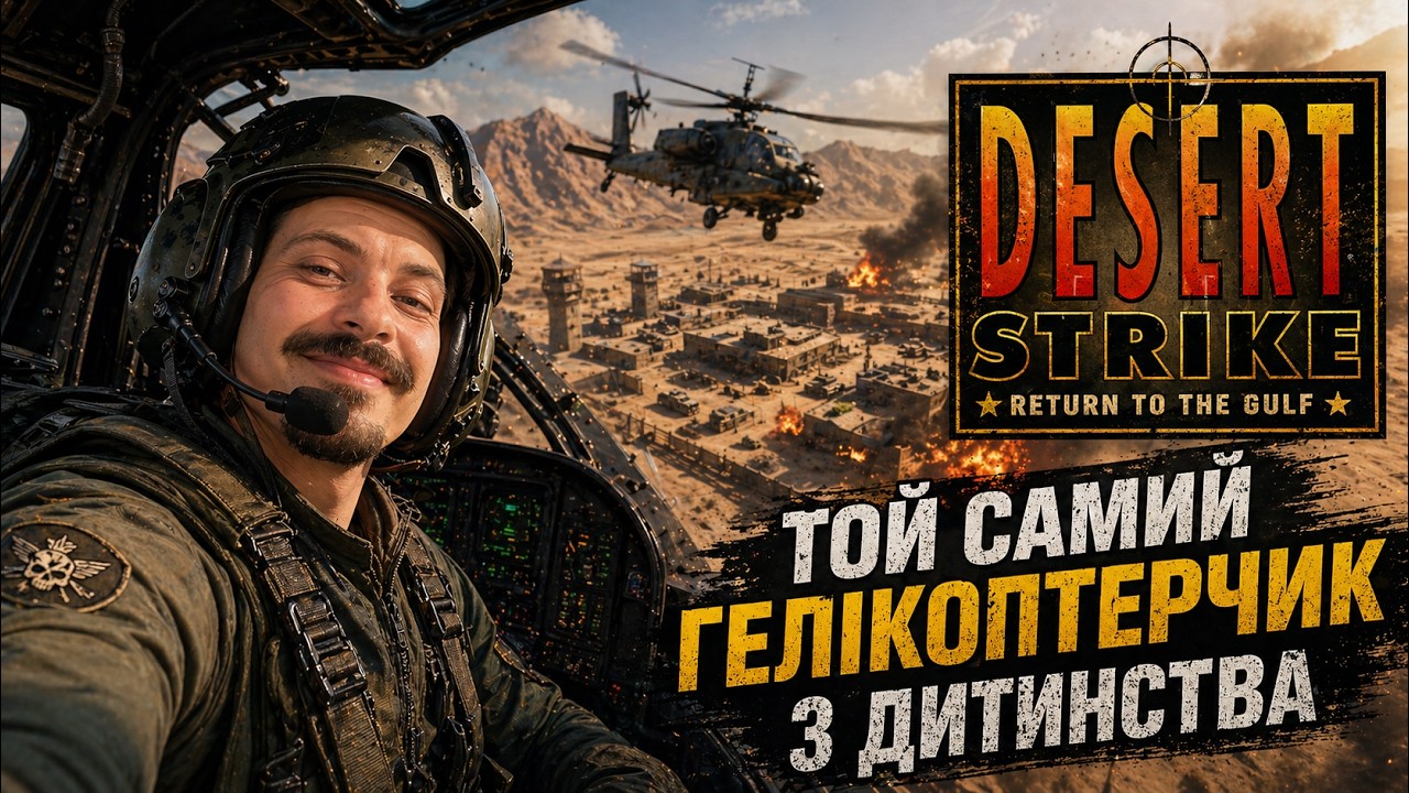 Чим ця гра така крута? | Desert Strike | Огляд