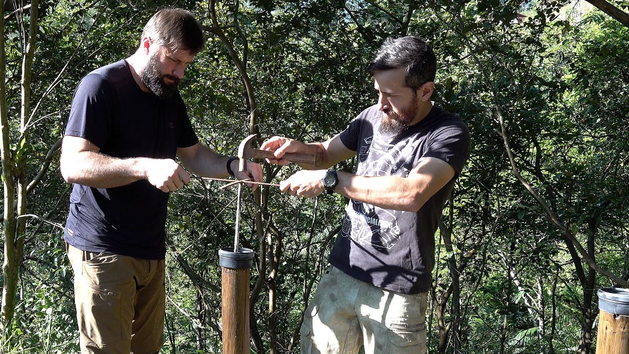 Preparing supports for bee boxes #29