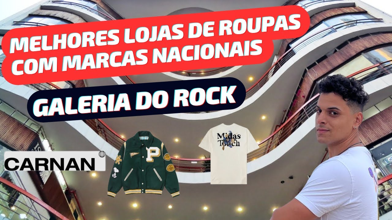 MELHORES LOJAS DE ROUPAS COM MARCAS NACIONAIS DA GALERIA DO ROCK | VLOG LUCAS CS | MODA STREETWEAR