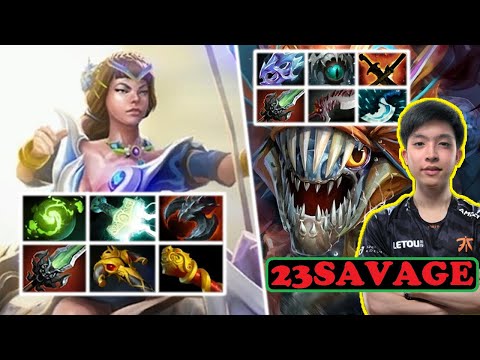 NEXT LEVEL BUILD MIRANA CARRY REFRESHER ORB VS 23SAVAGE SLARK MAX ATTACK SPEED | DOTA 2 ORBS