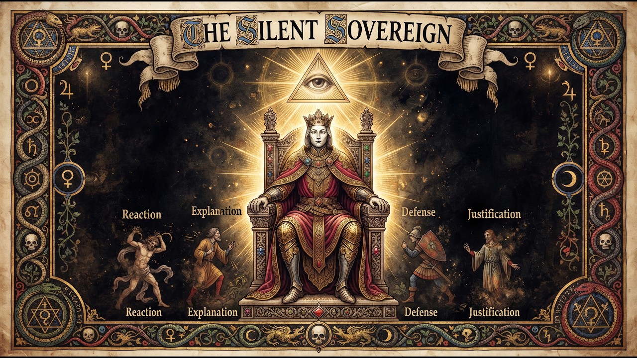Never Explain Yourself. The Hermetic Reason Why Silence Is Absolute Power