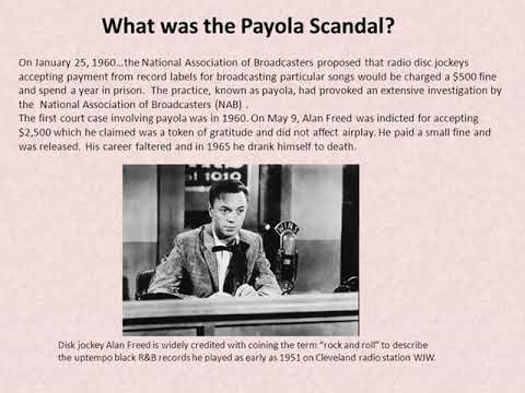 The Payola scandal heats up February 11 1960
