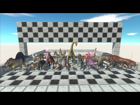 1.2x Size 50 Units Speed Race - Animal Revolt Battle Simulator