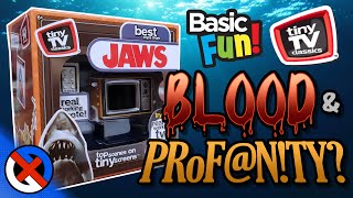 Jaws Tiny TV is UNCENSORED?! - Basic Fun & Wal-Mart Out of Control! 😉