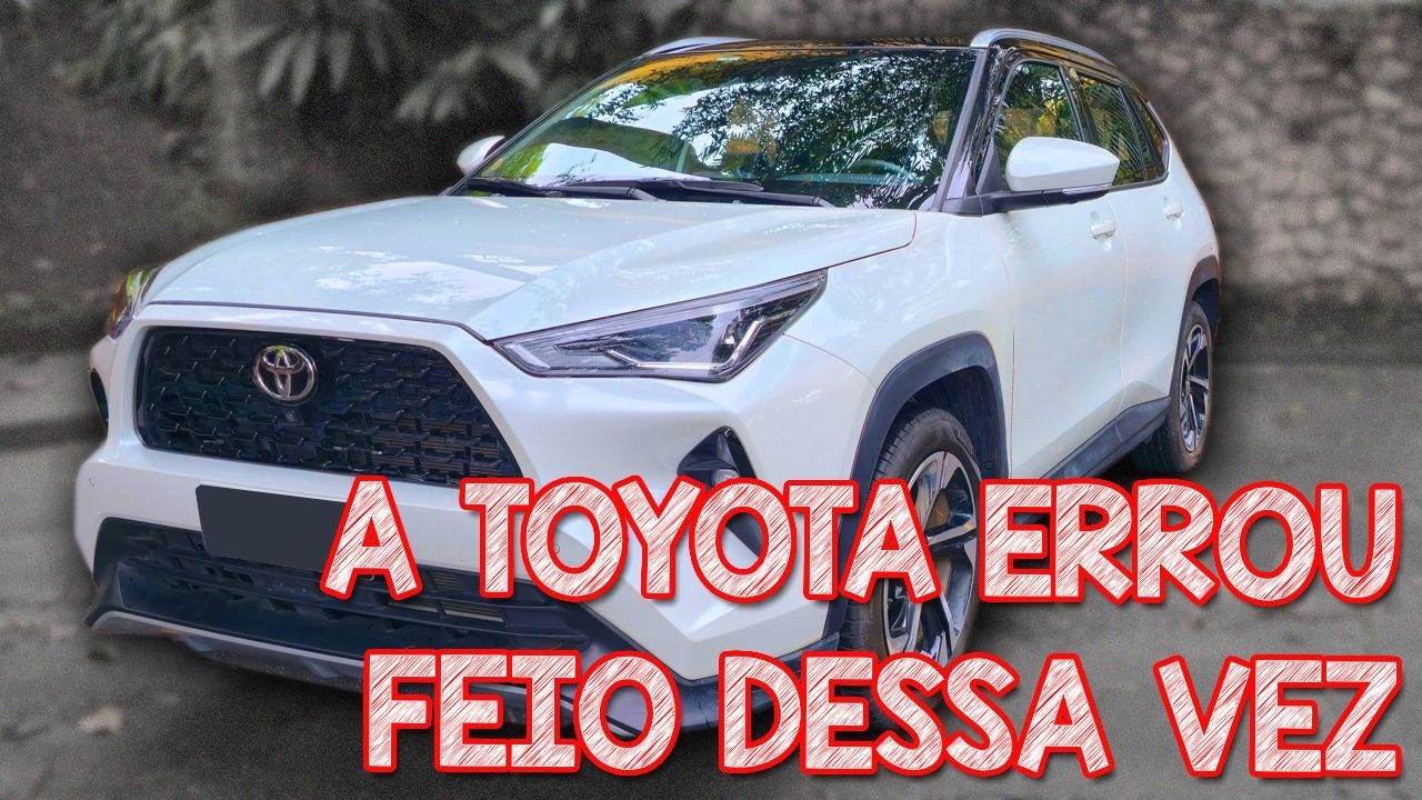 TOYOTA NUNCA ERRA, MAS ERROU DESSA VEZ! Avaliação Toyota Yaris Cross FLEX