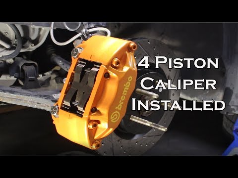 How to Install 4 Piston Caliper on 9th Gen Accord