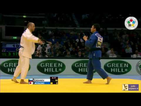 Judo 2014 Grand Prix Dusseldorf: Gadanov (RUS) - Miyazaki (JPN) [-66kg] bronze