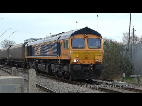 (4K) Train Spotting On The Drax Line On The 11/03/2022