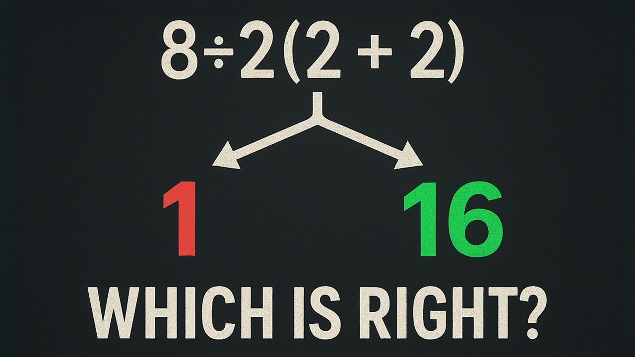 8/2(2+2): The Correct Answer Explained Using PEMDAS