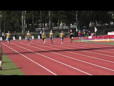100m M U16 Finał - Poznań 20220507