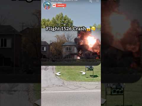 Plane Crsh Into House Location On Google Earth😱 #shorts