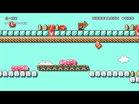 Race To Escape by Hooper ~ WORLD RECORD! - SUPER MARIO MAKER - NO COMMENTARY 1az