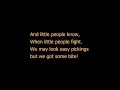 Little people - Les Miserables - sung by Gavroche w ...