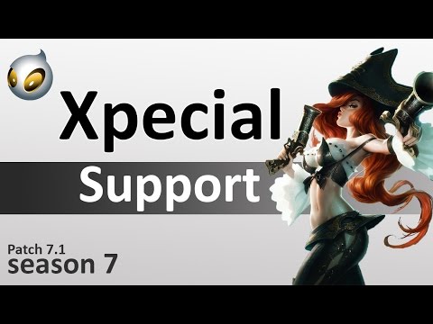 DIG Xpecial : Miss Fortune vs Zyra | Support | NA LOL | Patch 7.1 | Season7