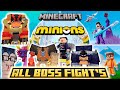 Minecraft x MINIONS DLC - (ALL BOSS FIGHTS) - Full Gameplay Playthrough (Full Game)