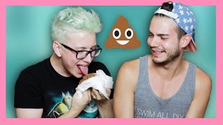 The Poopy Diaper Challenge (ft. Korey) | Tyler Oakley