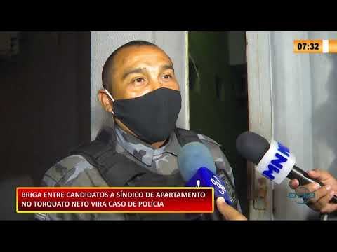 Briga entre candidatos a siÌndico vira caso de PoliÌcia em Teresina 30 09 2020