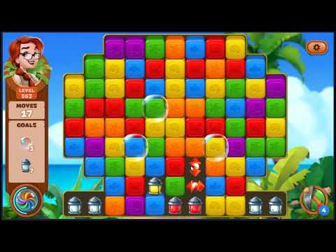 Lost Island Blast Adventure Level 563 - NO BOOSTERS 🏝️ | SKILLGAMING ✔️