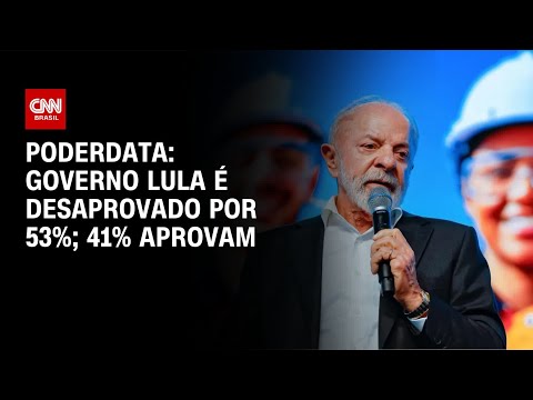 Governo Lula é desaprovado por 53%; 41% aprovam, aponta pesquisa | LIVE CNN