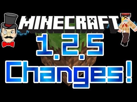 Minecraft 1.2.5 NEW FEATURES & Changes Quick Guide !