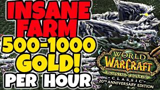 From 500 to 1000 Gold Per Hour From This TBC Goldfarm!