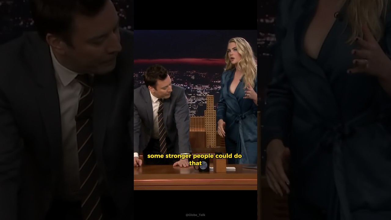 Kate Upton GIVES Jimmy an UNFORGETTABLE FITNESS SESSION!🥵 SUBSCRIBE! #Shorts #KateUpton #JimmyFallon