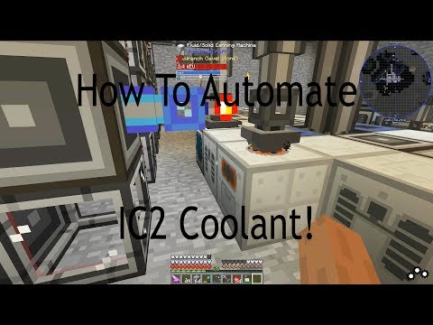 How To Automate The Production of IndustrialCraft 2 Coolant