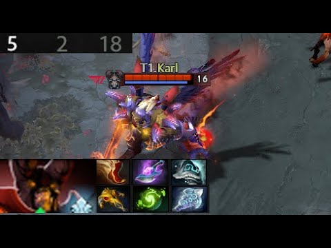 Karl - Doom | T1 vs Undying  (game 1) BO2 | The International 2021