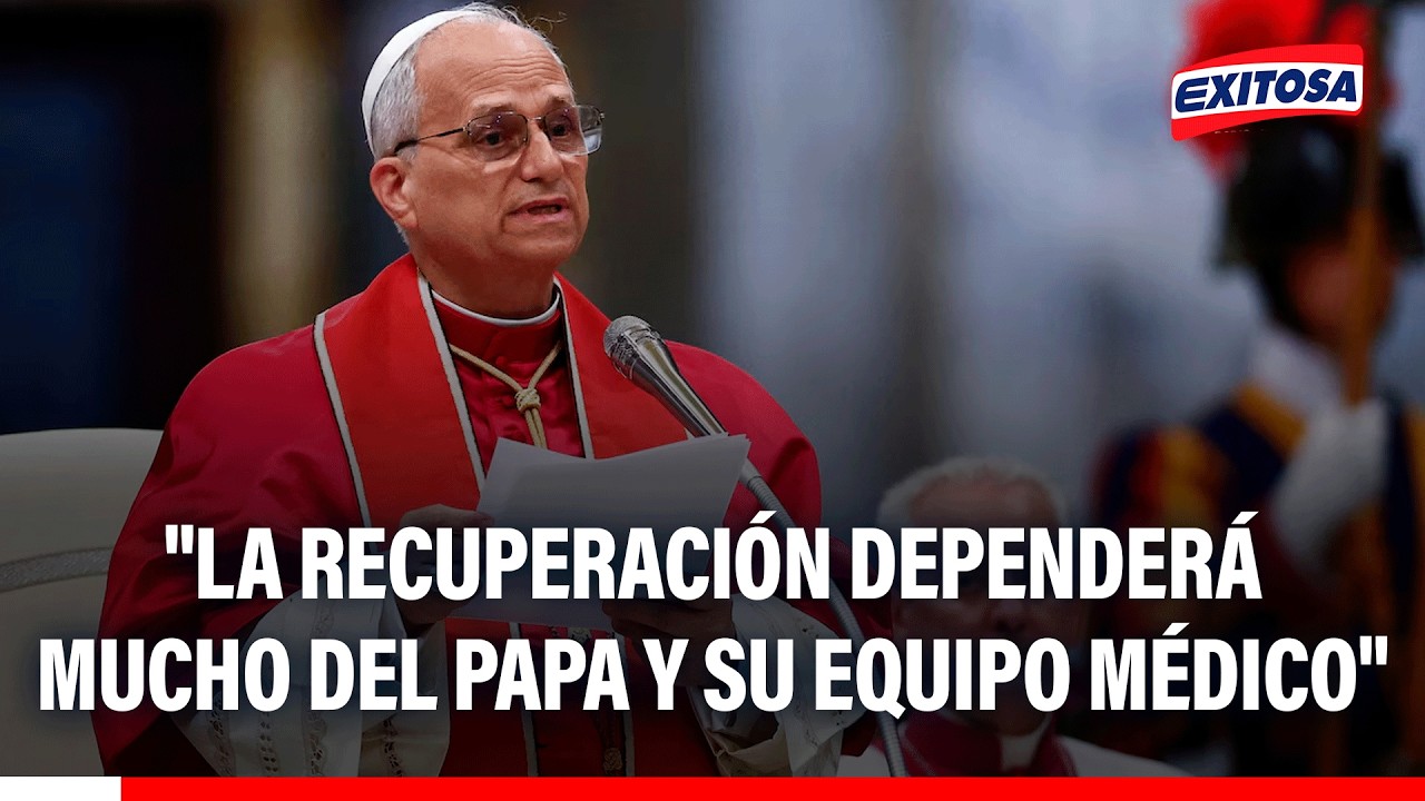 🔴🔵 León XIV operado de cáncer: "La recuperación dependerá mucho del papa y su equipo médico"