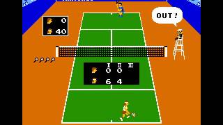 Arcade Game: Vs. Tennis (1984 Nintendo)