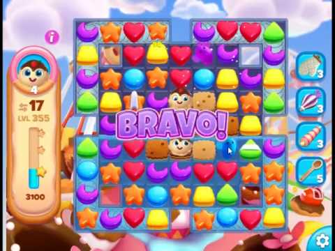 Cookie Jam Blast Level 355 - NO BOOSTERS 🍪 | SKILLGAMING ✔️