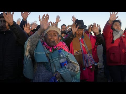 Willkommen 5531! Aymara in Bolivien feiern Neujahr