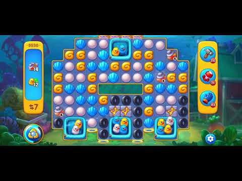 Fishdom level 9530 no boosters フィッシュダム ノーマル