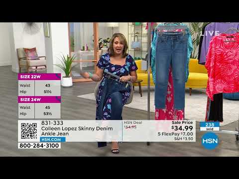 Colleen Lopez Skinny Denim Ankle Jean