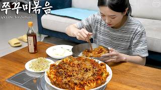Download lagu Real Mukbang:) Korean Home Meal ☆ Spicy Stir-fried Octopus, Bean Sprout Salad, White Kimchi mp3