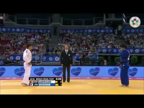 # 60kg * GARRIGOS francisco(ESP) - SHISHIME, Toru (JPN) *  Grand prix budapest 2015 bronze medal