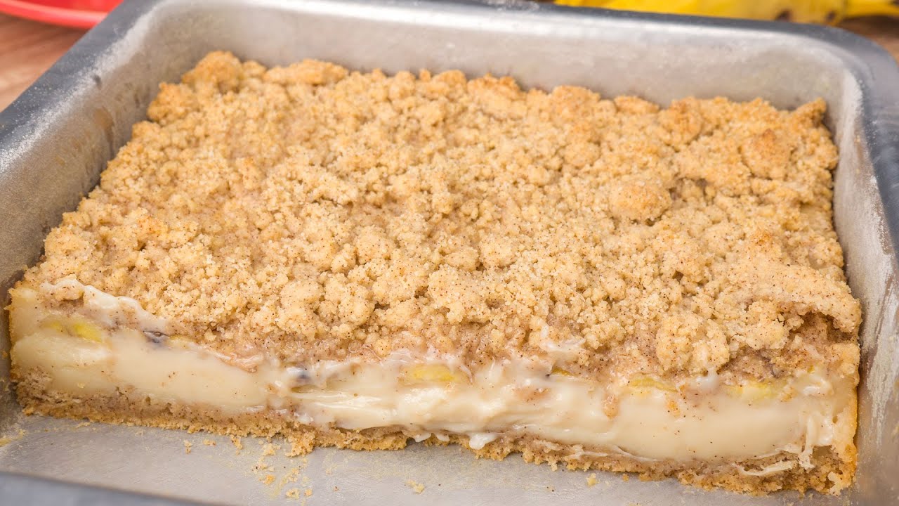 CUCA CREMOSA DE BANANA - SUPER FÁCIL | Cook'n Enjoy 988