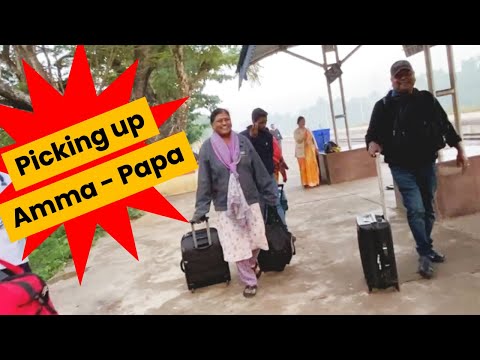 Picking up Amma - Papa & other running around | Soraba | Wedding fever
