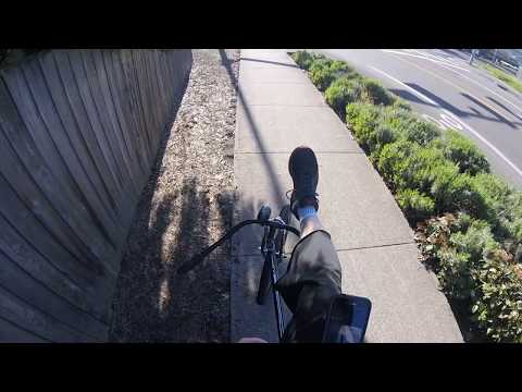 bicycle ride with built bike