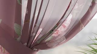 Комплект штор «Роумирс (ягодный)» — видео о товаре