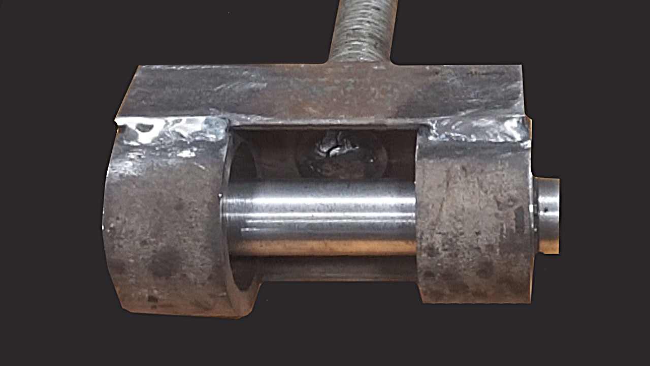 A super tool made from old spare parts