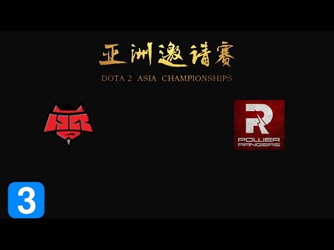 Highlights HellRaisers` vs PowerRangers Game 3- Dota 2 Asia Championship 2015